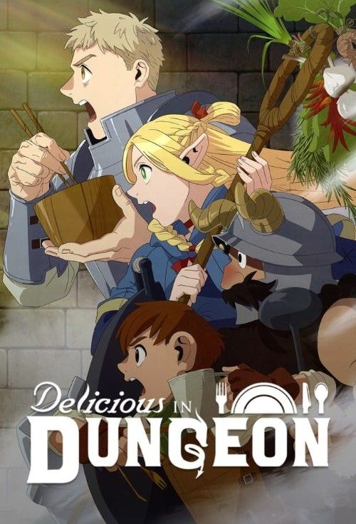 Delicious in Dungeon (2024) Season 1 Hindi Dubbed Anime Series download full movie